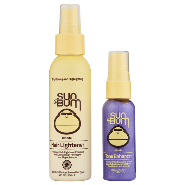 Sun bum hair deals lightener how to use